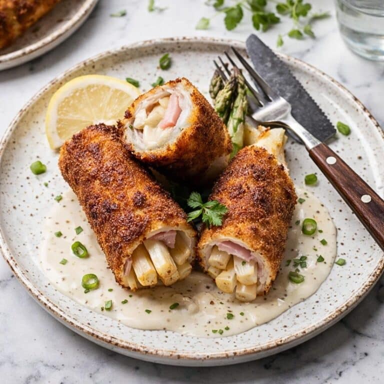 Cordon Bleu de esparragos facil y delicioso