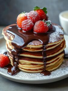 Tortitas de chocolate irresistibles receta facil deliciosa