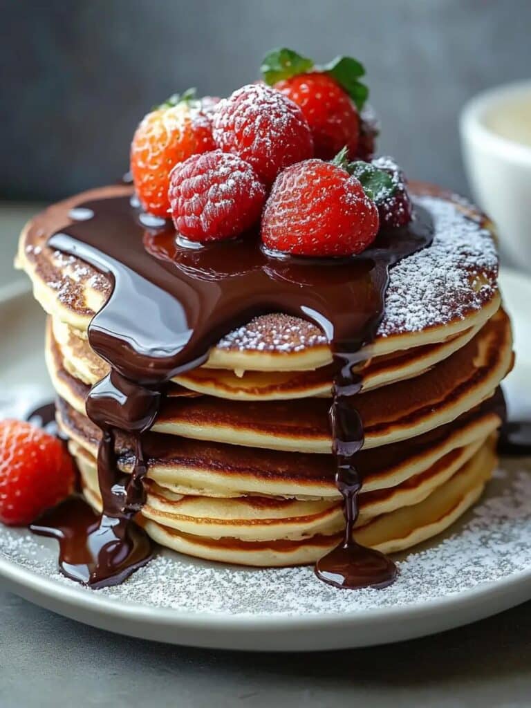 Tortitas de chocolate irresistibles receta facil deliciosa