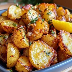 Perfectas Patatas al Limón Griegas