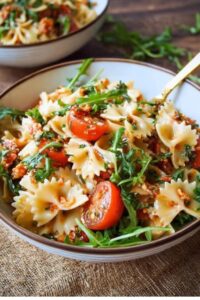 Ensalada de pasta italiana facil y deliciosa