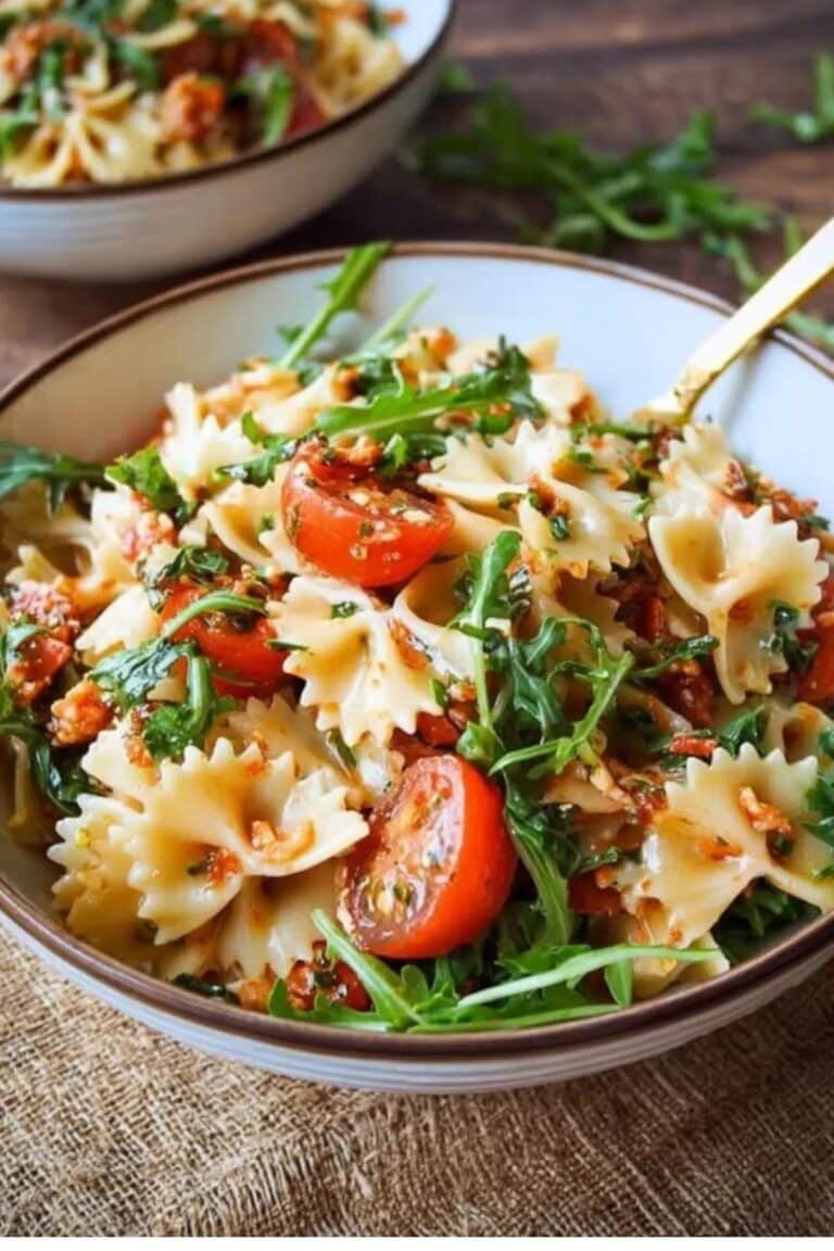 Ensalada de pasta italiana facil y deliciosa
