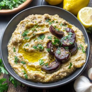 Melitzanosalata: Dip de Berenjena Griego