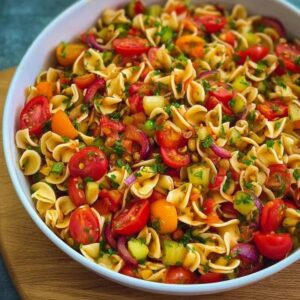Ensalada de pasta turca