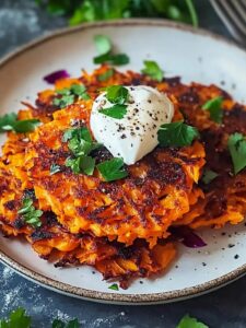 Rösti de Batata Dulce Crujientes