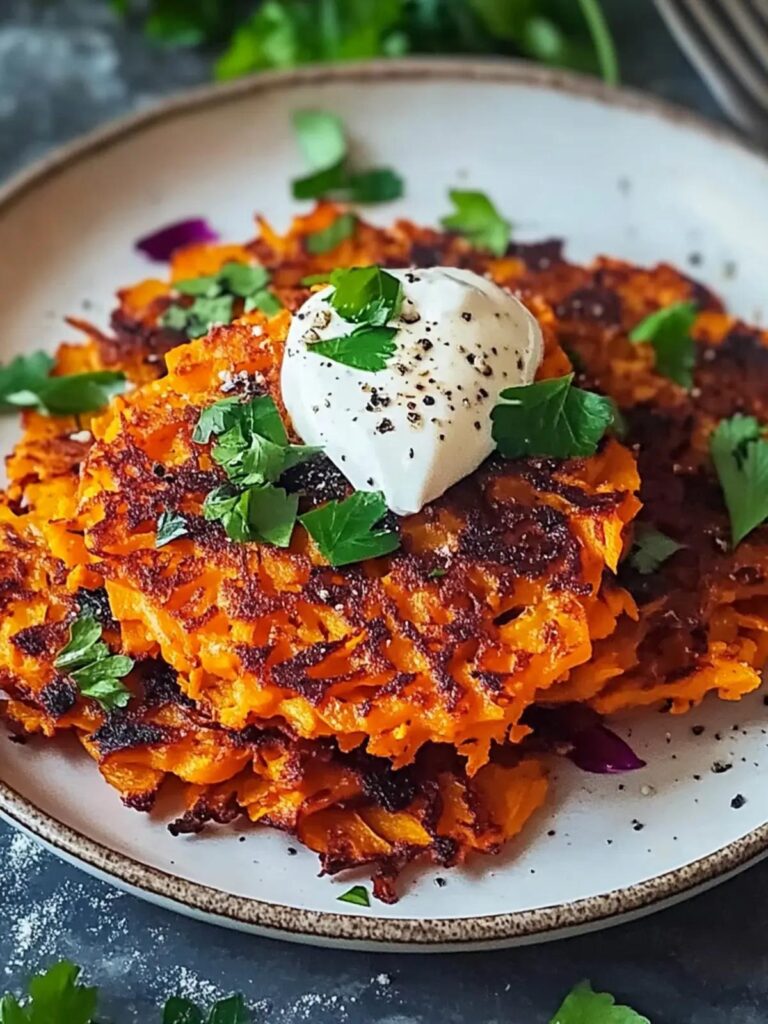 Rosti de batata crujiente para el brunch