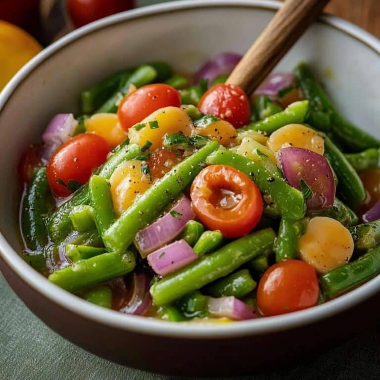 Aliño para ensalada de judías estilo casero