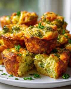 Bocaditos de brocoli y queso deliciosos