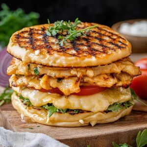 La mejor receta de hamburguesas de pollo