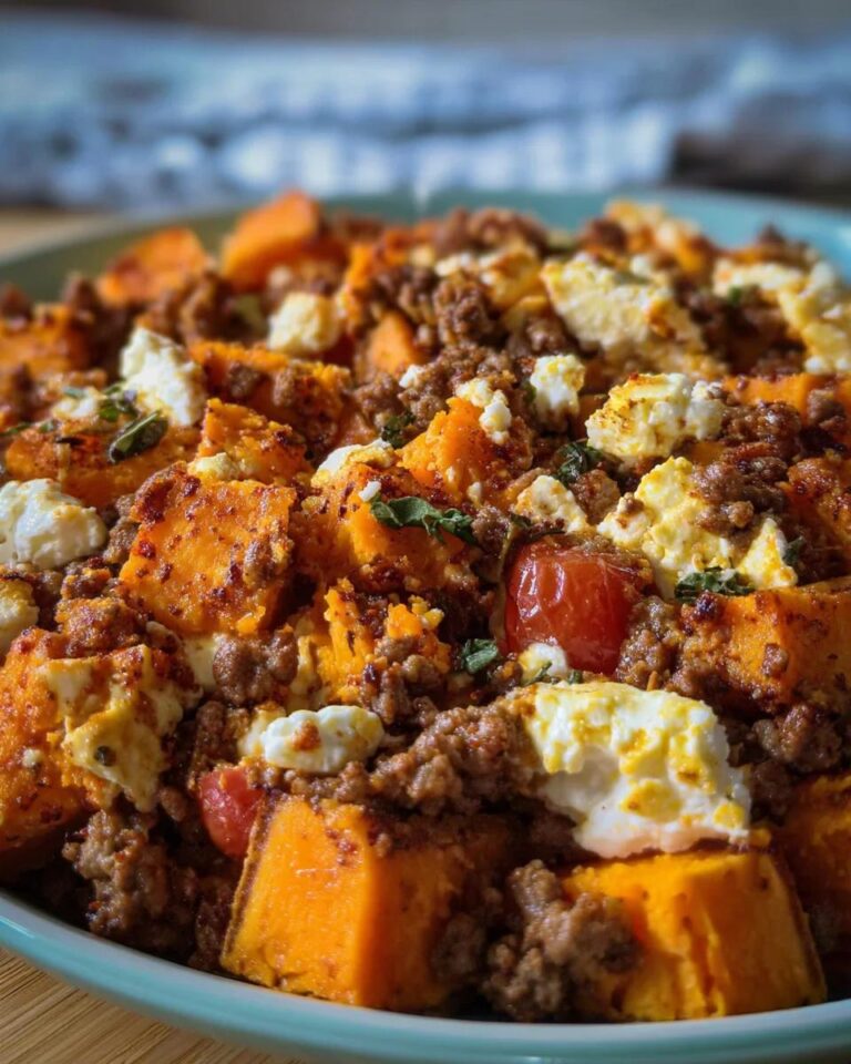 Gratinado de batata con carne picada