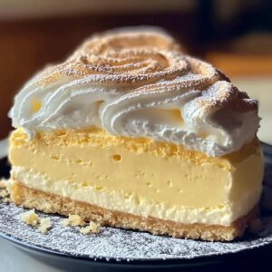 Pastel de cuajada con crema facil delicioso