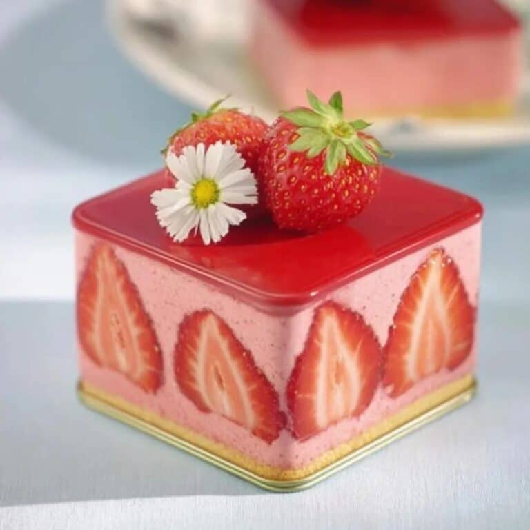 Receta de pastel de fresas muy fácil
